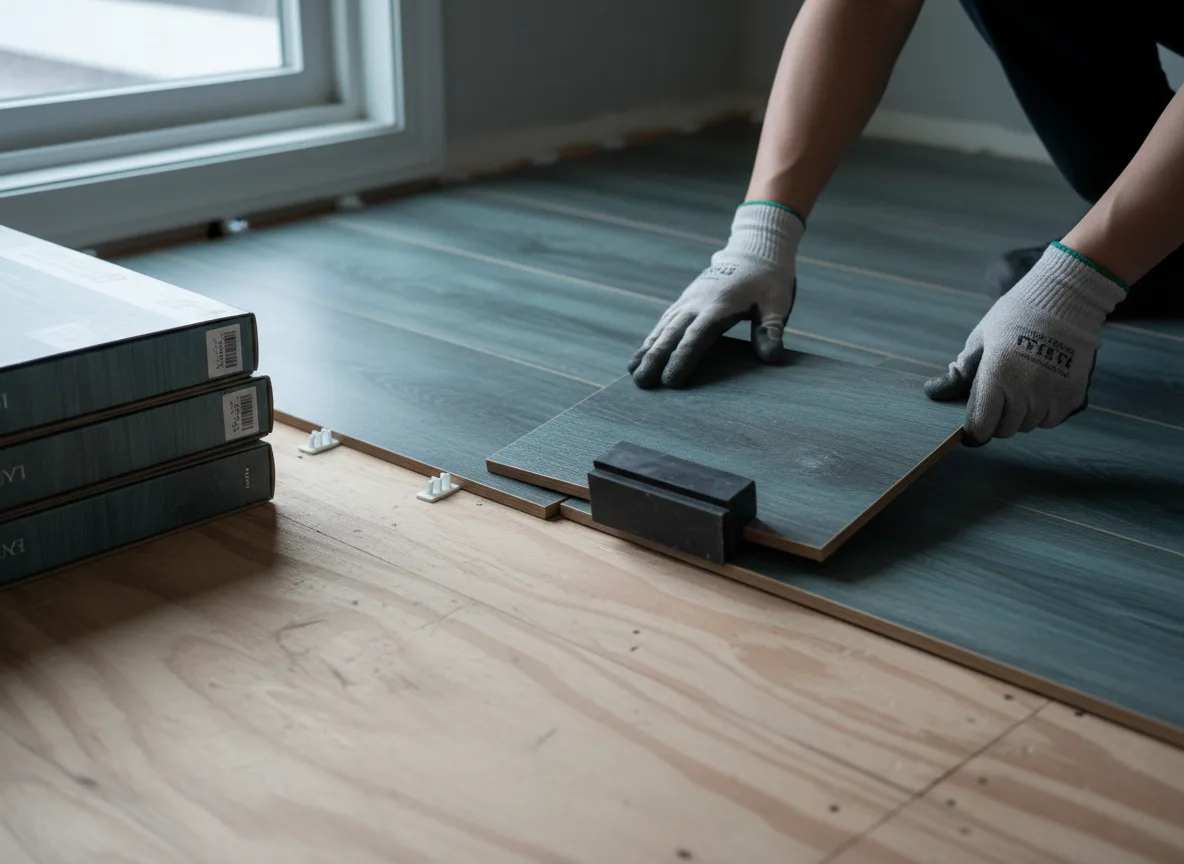 Luxury Vinyl Plank Installation company in Cambridge, KS
